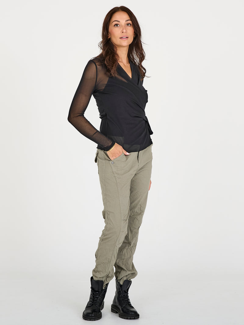 NÜ ASTA trousers Trousers 393 Army