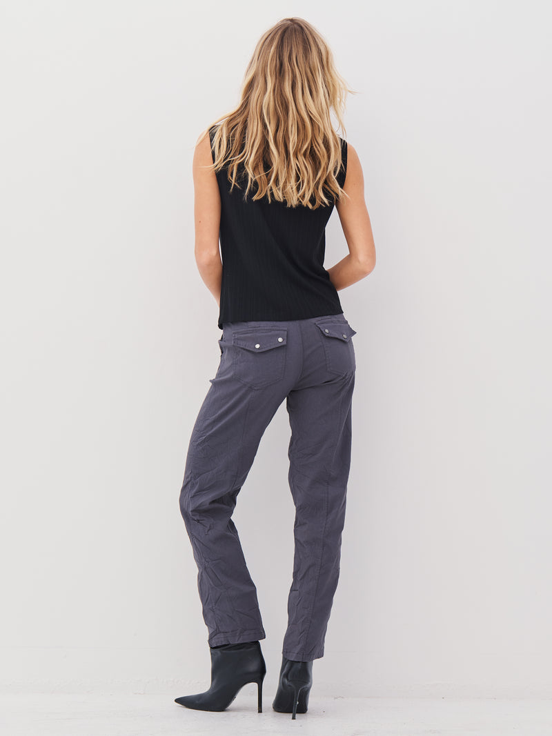 NÜ ASTA trousers Trousers 901 Grey