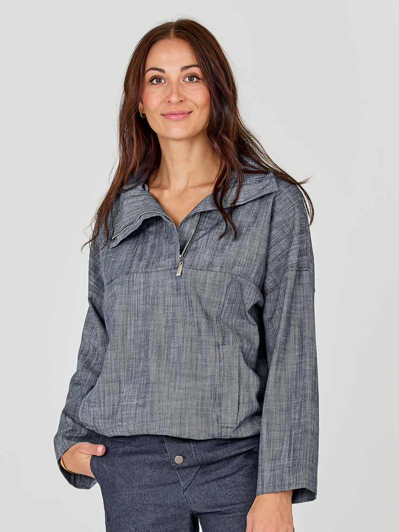 NÜ ASTI Blouse Blouses 486 Denim