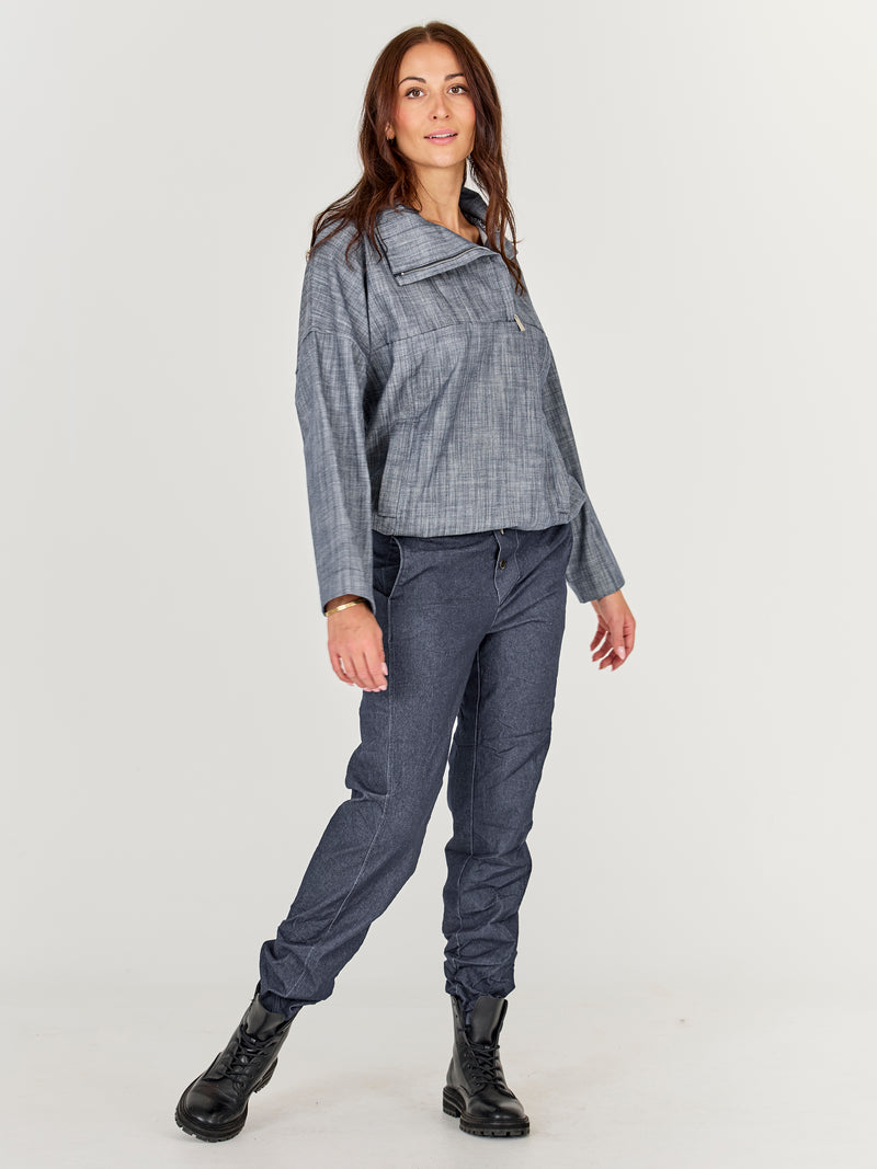 NÜ ASTI Blouse Blouses 486 Denim