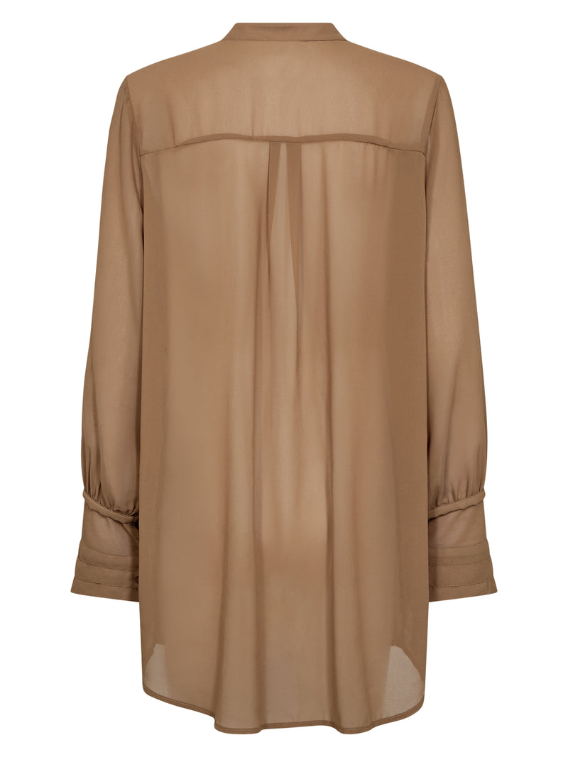 NÜ ASTRID long shirt Shirts 220 Camel