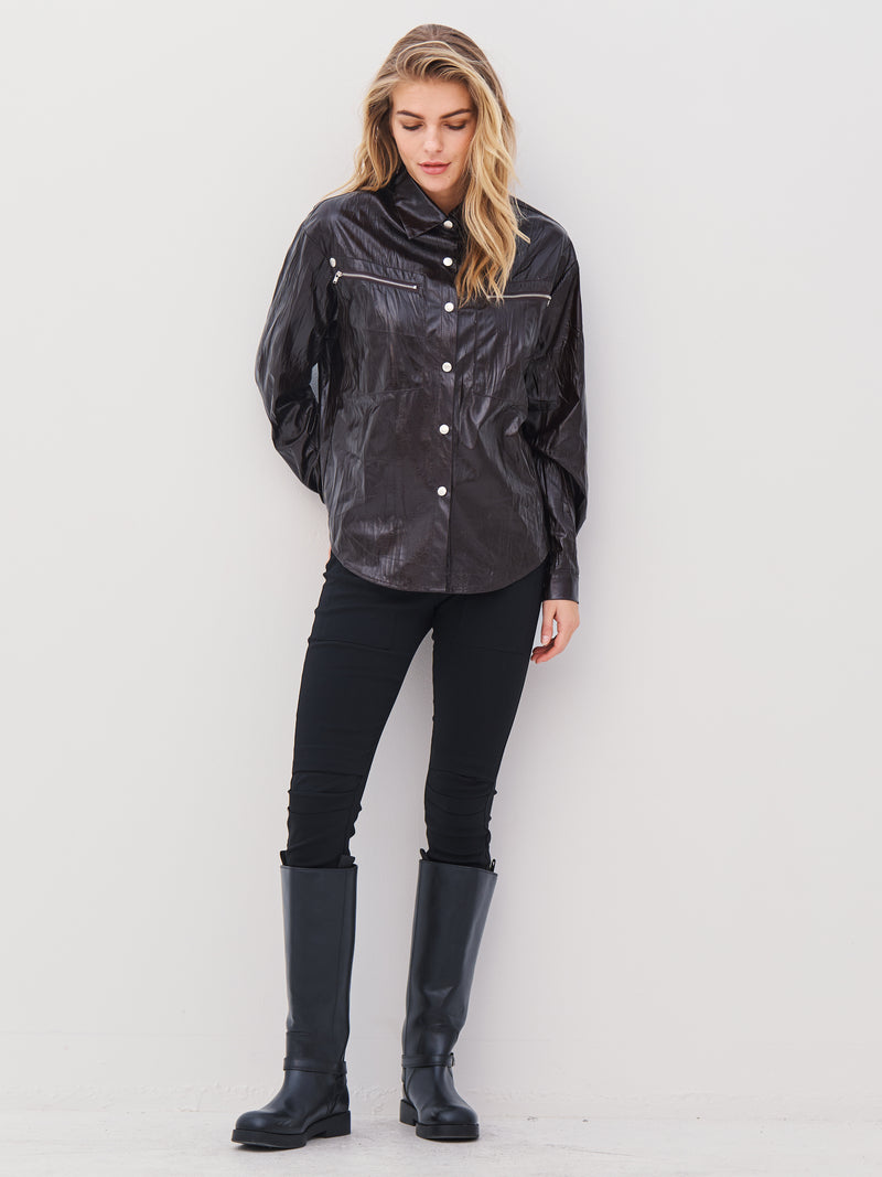 NÜ ATHEA shirt Shirts 289 Brown