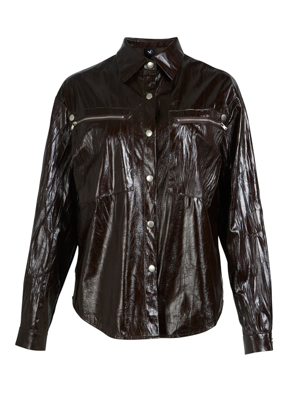NÜ ATHEA shirt Shirts 289 Brown