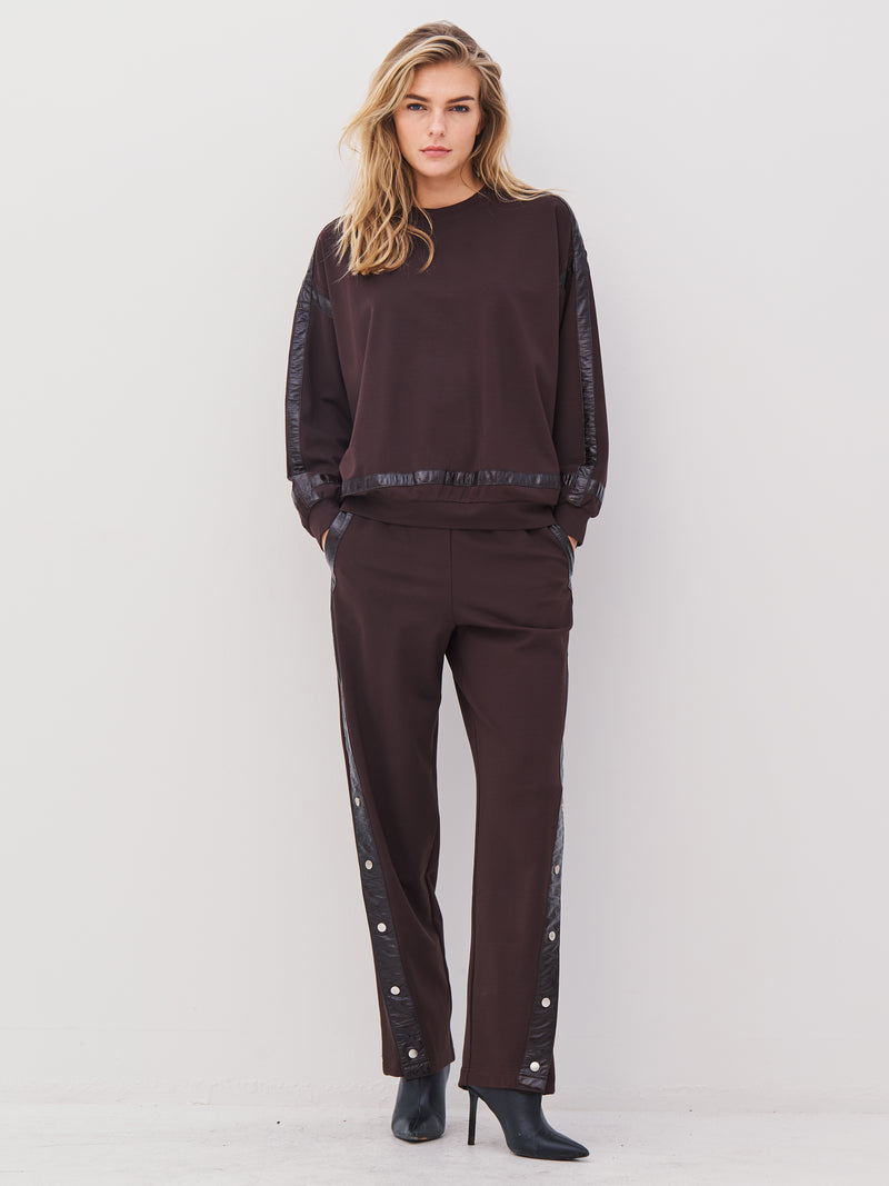 NÜ ATHEA sweatshirt Blouses 289 Brown