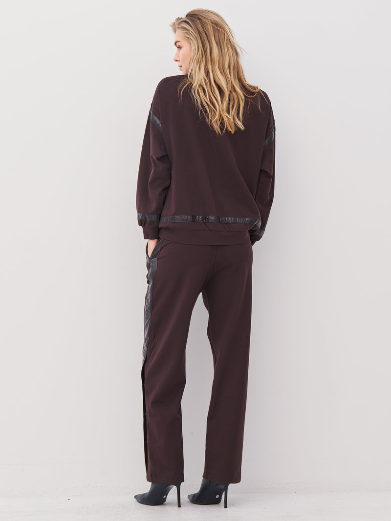 NÜ ATHEA sweatshirt Blouses 289 Brown