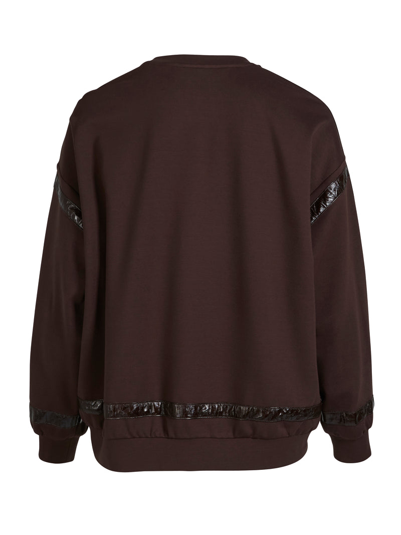 NÜ ATHEA sweatshirt Blouses 289 Brown
