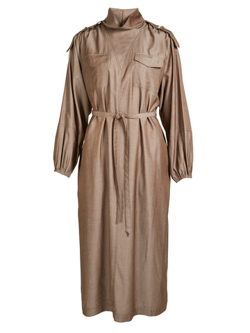 NÜ AVALON dress Dresses 220 Camel