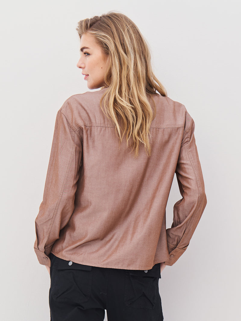 NÜ AVALON shirt Shirts 220 Camel