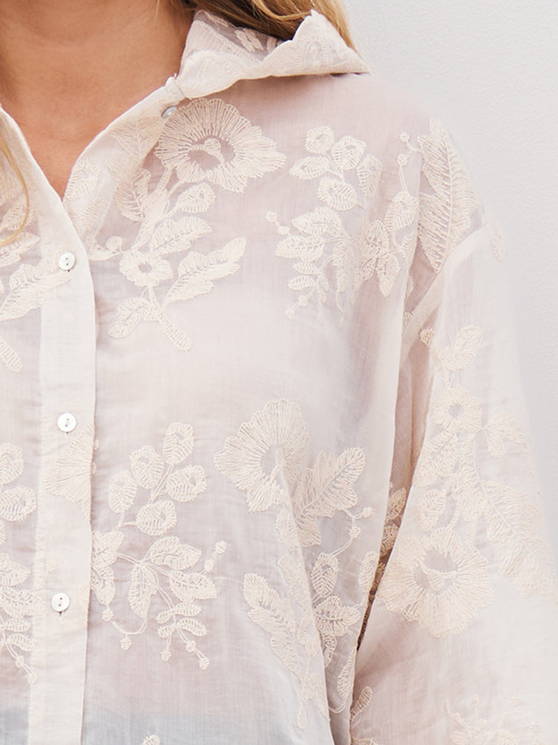 NÜ AVINA shirt Shirts 112 Bone