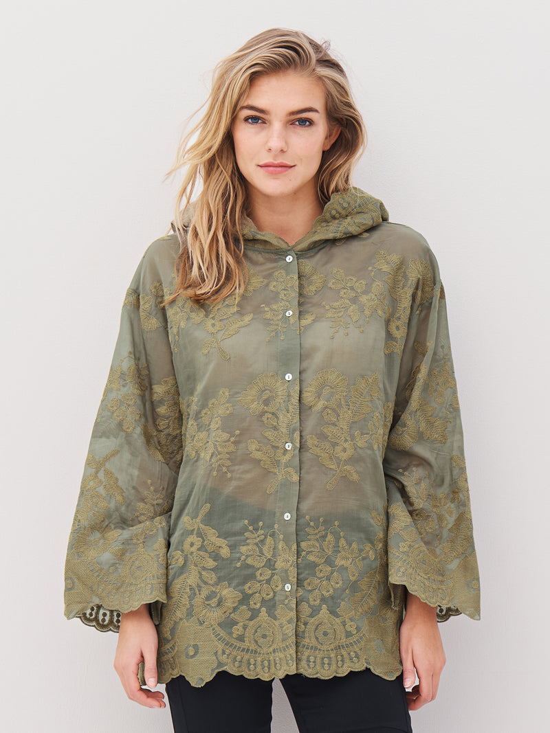 NÜ AVINA shirt Shirts 393 Army