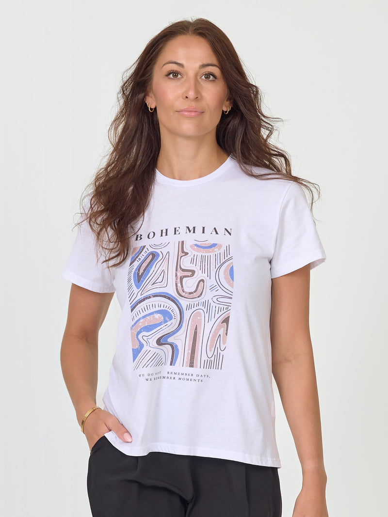NÜ AYZA tee Tops and T-shirts 402 Blue mix