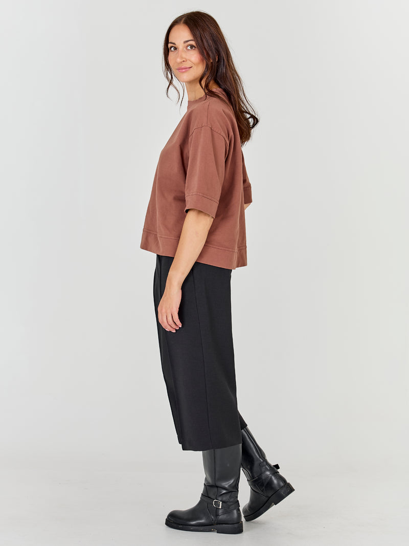 NÜ Alma Sweat Blouses 235 Cappuccino