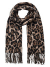 NÜ Aya Scarf Leo Accessories 289 Brown Mix