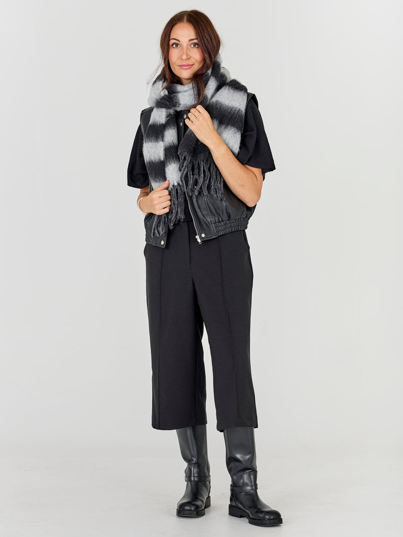 NÜ Aya Scarf Stripe Accessories Black mix