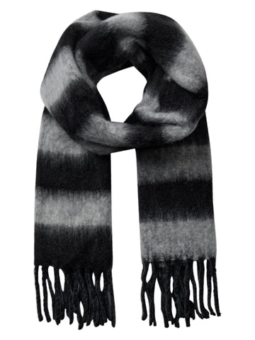 NÜ Aya Scarf Stripe Scarfs Black mix