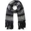 NÜ Aya Scarf Stripe Scarfs 901 Grey mix