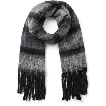 NÜ Aya Scarf Stripe Scarfs 901 Grey mix