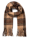 NÜ Aya scarf Scarfs 289 Brown Mix
