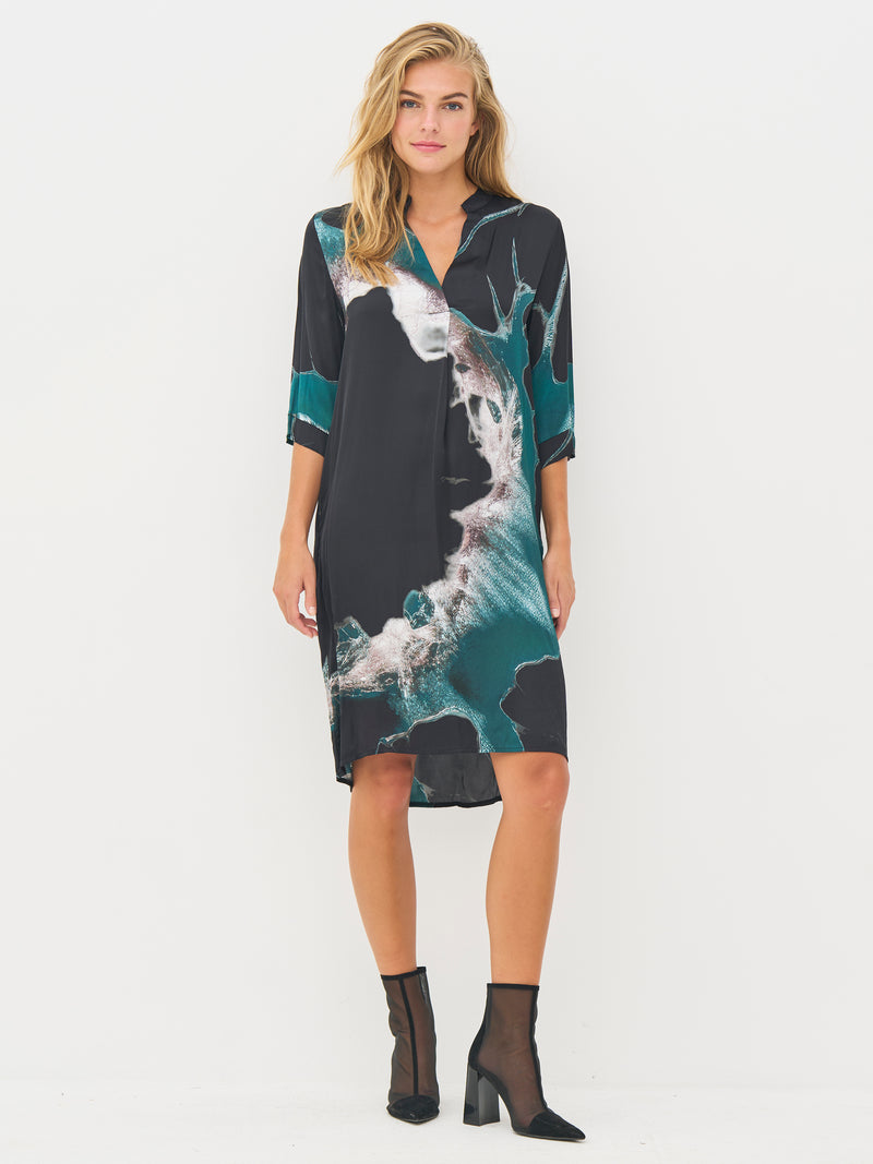 NÜ BABETH tunic Tunics 355 Petrol green mix