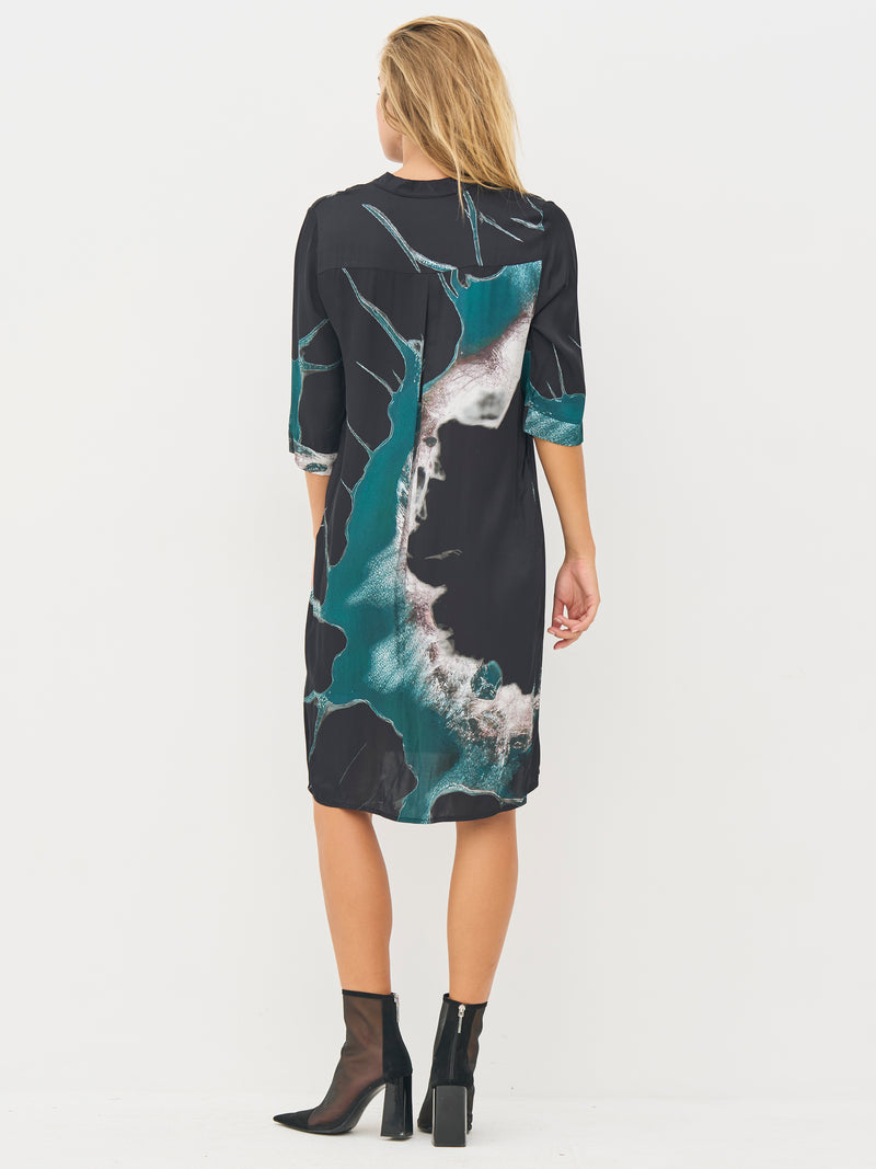 NÜ BABETH tunic Tunics 355 Petrol green mix