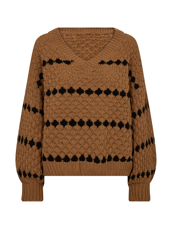 NÜ BANO knit Knit 294 Dark Earth mix