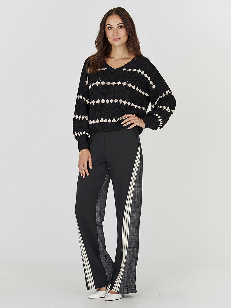 NÜ BANO knit Knit Black mix