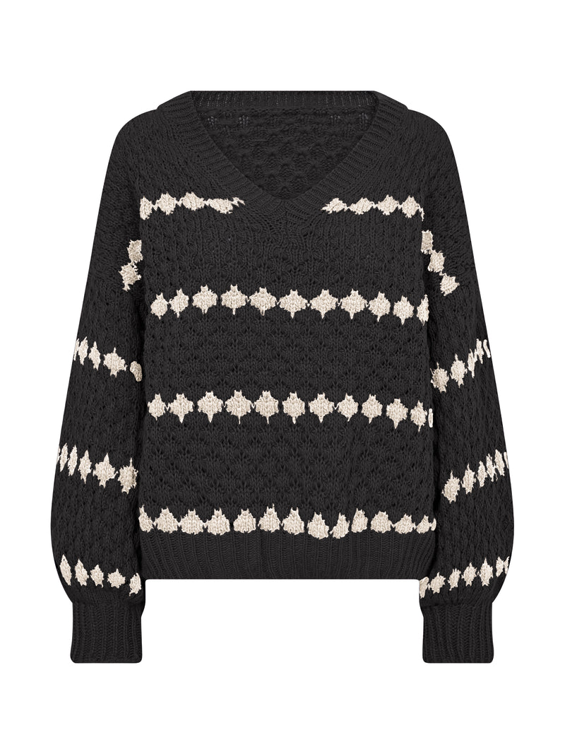 NÜ BANO knit Knit Black mix