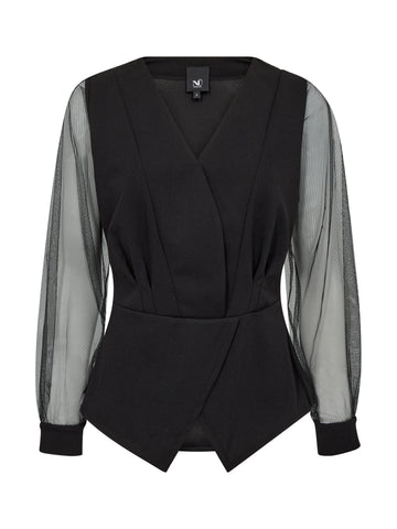NÜ BAO Blouse Blouses Black