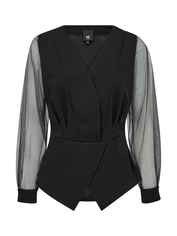 NÜ BAO Blouse Blouses Black