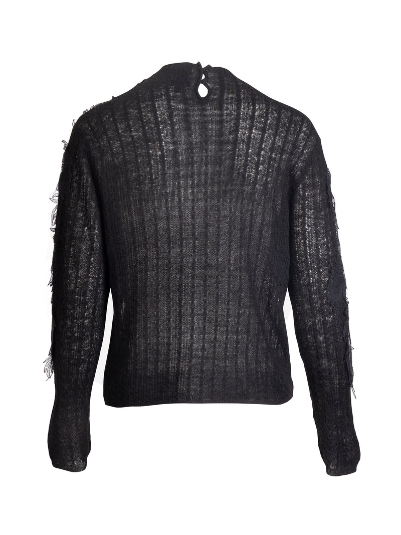 NÜ BARIA knit blouse Knit Black