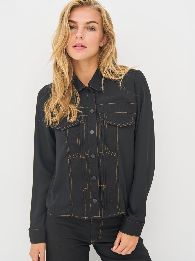 NÜ BEATE shirt Shirts Black