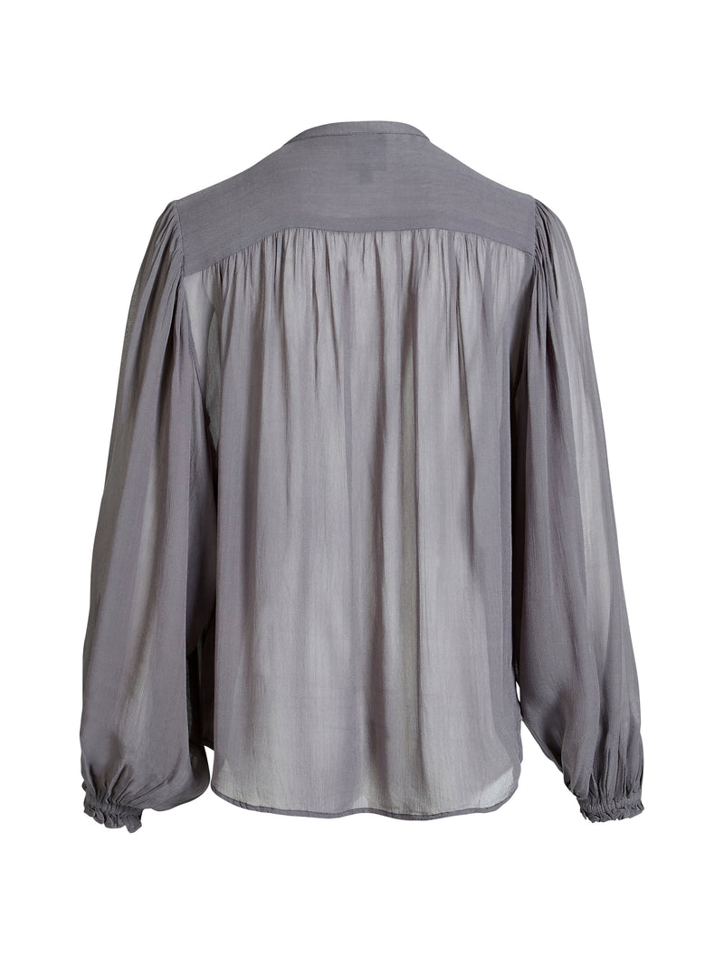 NÜ BEA shirt Shirts 989 iron grey