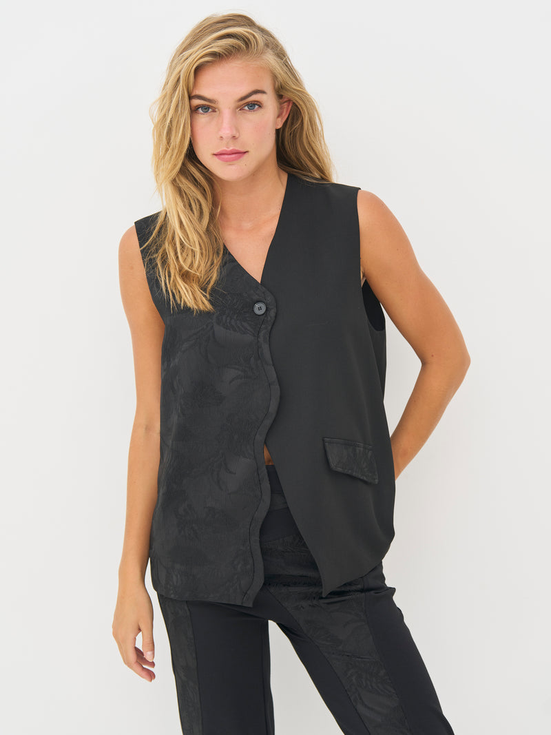 NÜ BECCA vest Vests Black