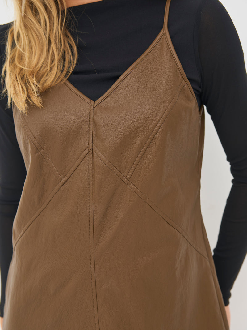 NÜ BELLA dress Dresses 294 Dark Earth