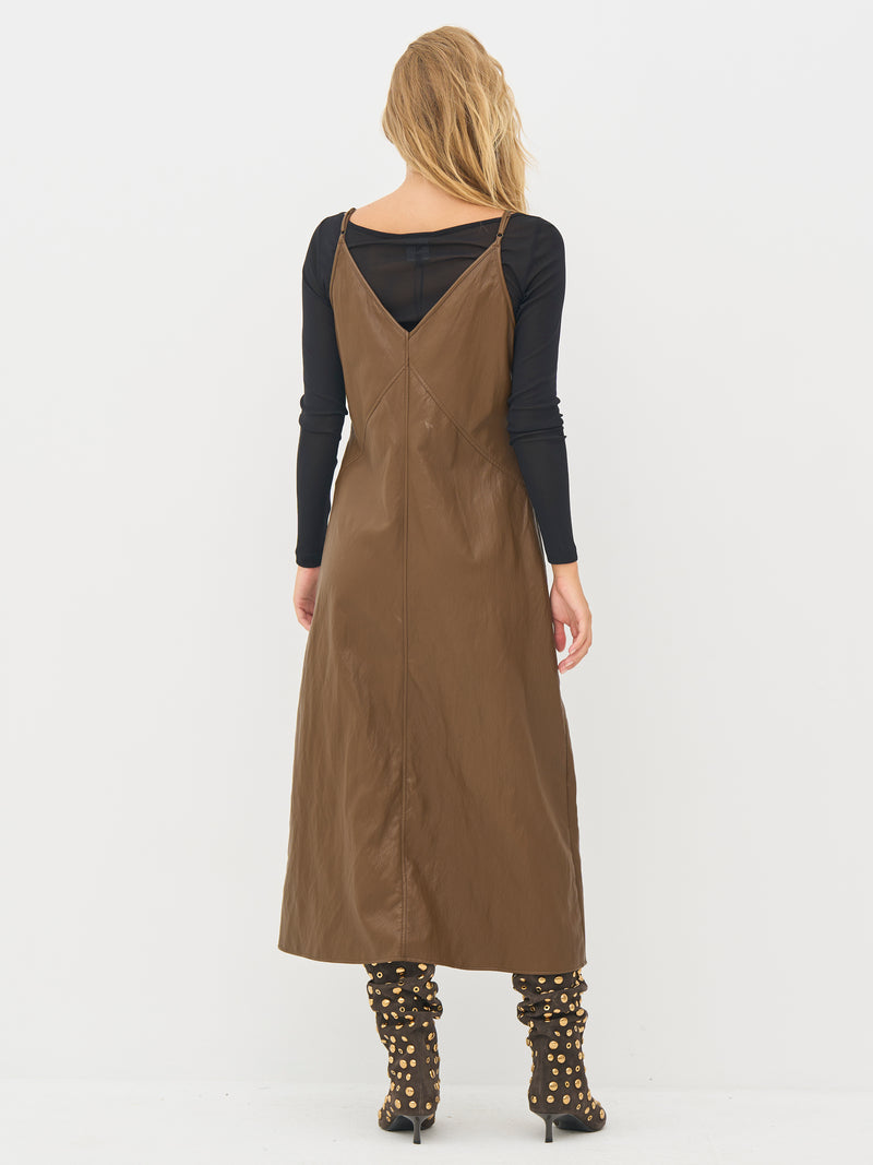 NÜ BELLA dress Dresses 294 Dark Earth