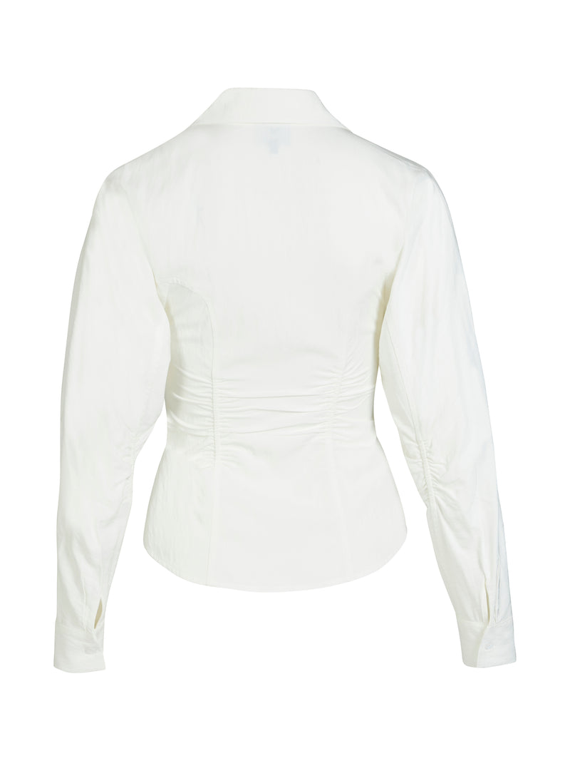 NÜ BEO v-neck shirt Shirts 110 Creme