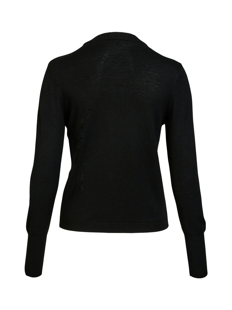 NÜ BETINA knit cardigan Cardigans Black