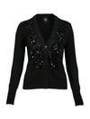 NÜ BETINA knit cardigan Cardigans Black
