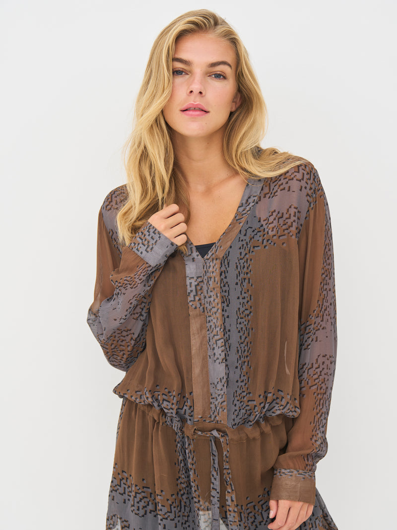 NÜ BIANCA tunic Tunics 294 Dark Earth mix