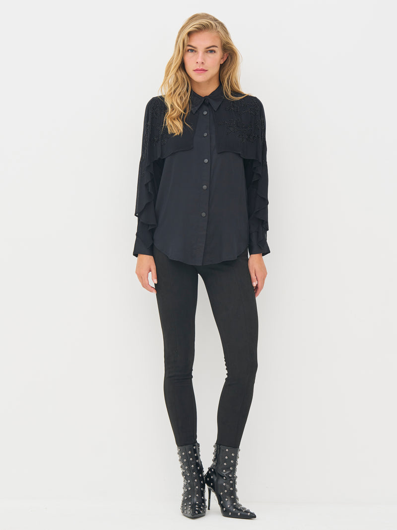 NÜ BIBI shirt Shirts Black