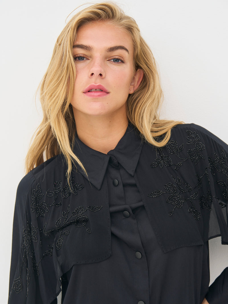 NÜ BIBI shirt Shirts Black