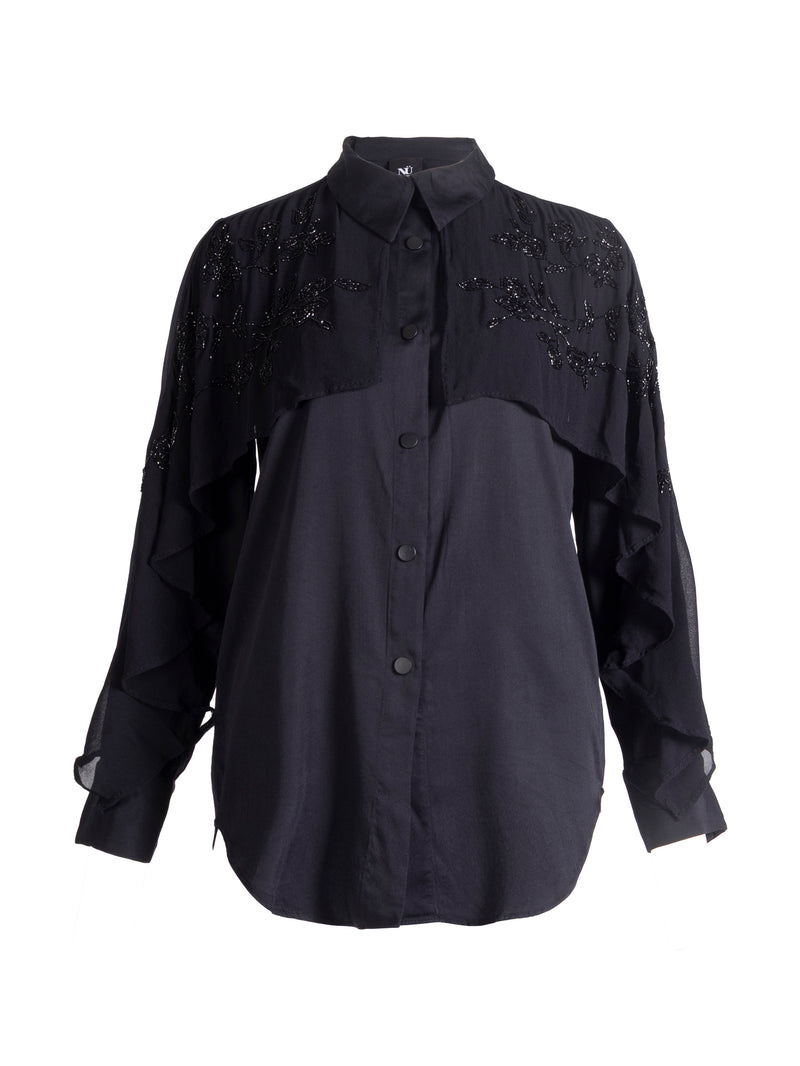 NÜ BIBI shirt Shirts Black