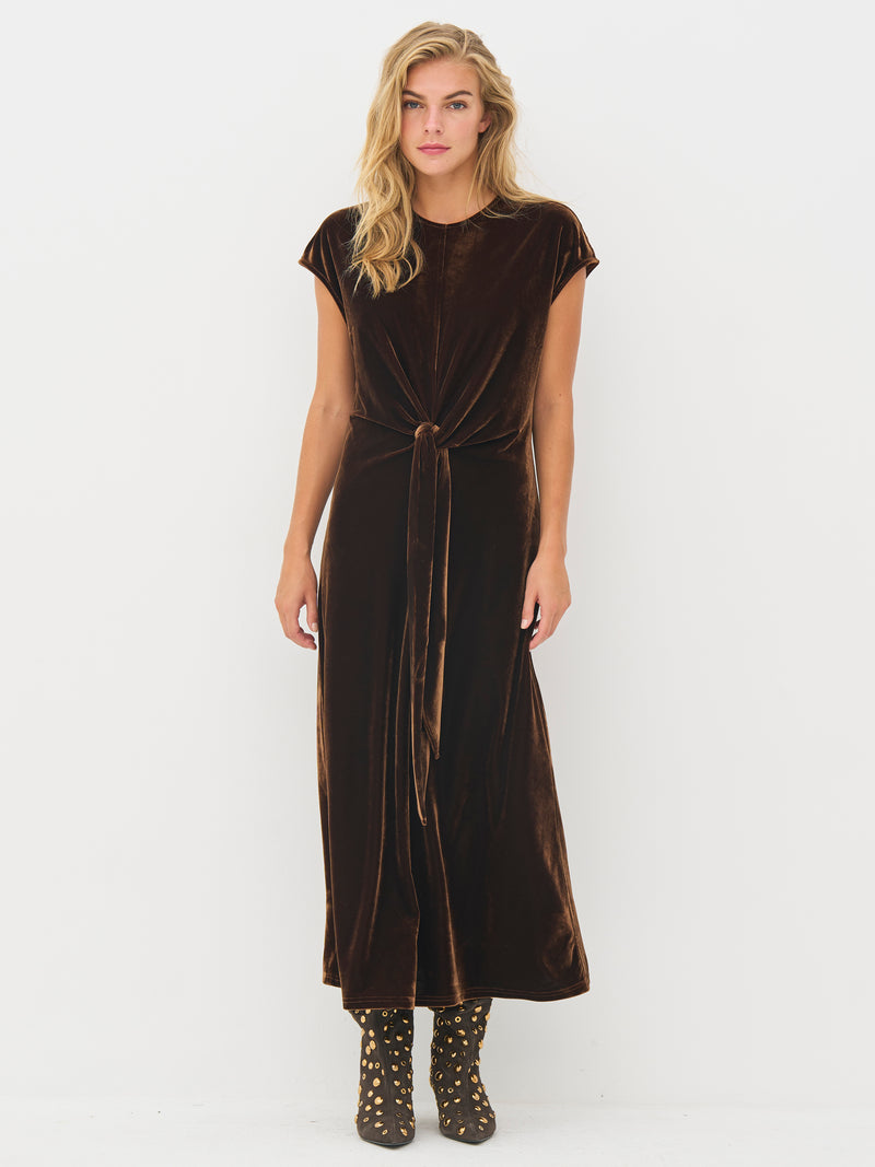 NÜ BILLE dress Dresses 294 Dark Earth