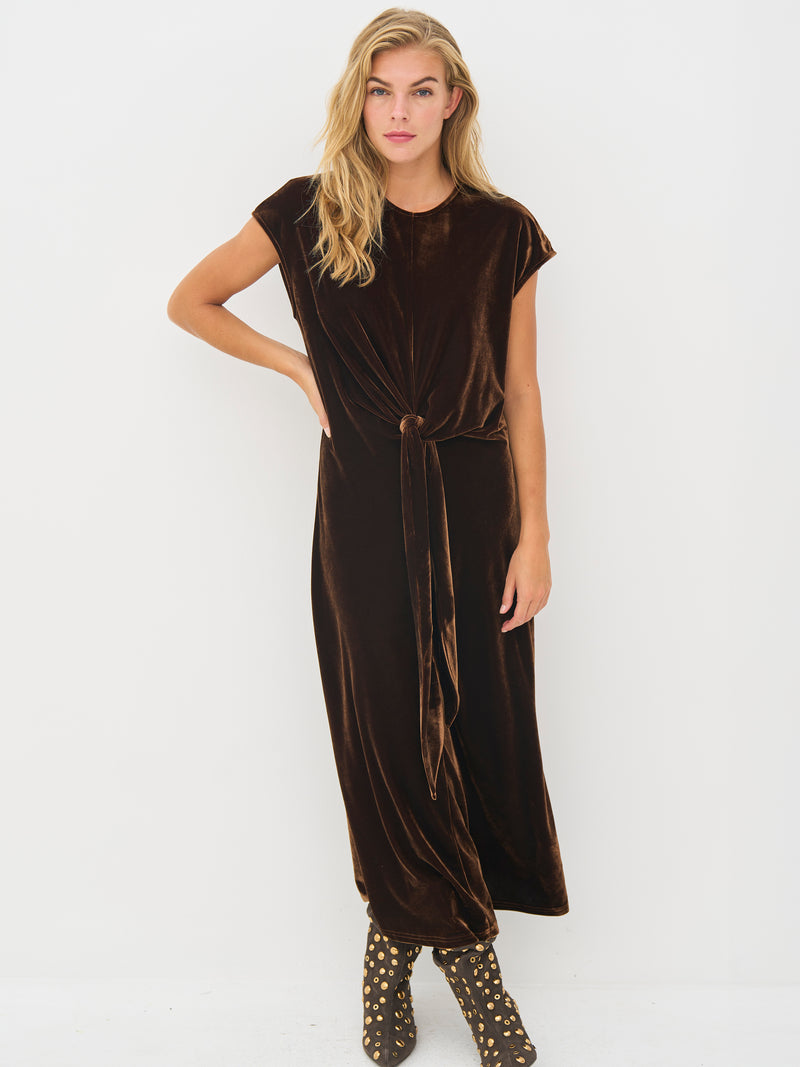 NÜ BILLE dress Dresses 294 Dark Earth
