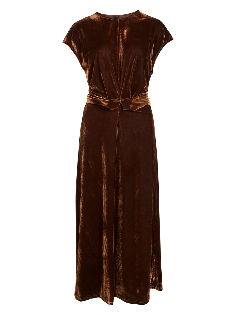 NÜ BILLE dress Dresses 294 Dark Earth