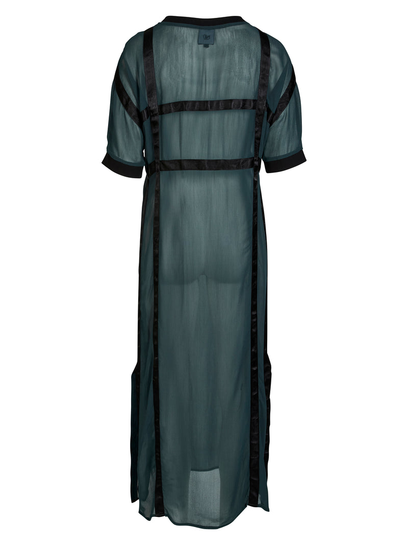 NÜ BILLIE dress Dresses 355 Petrol green mix