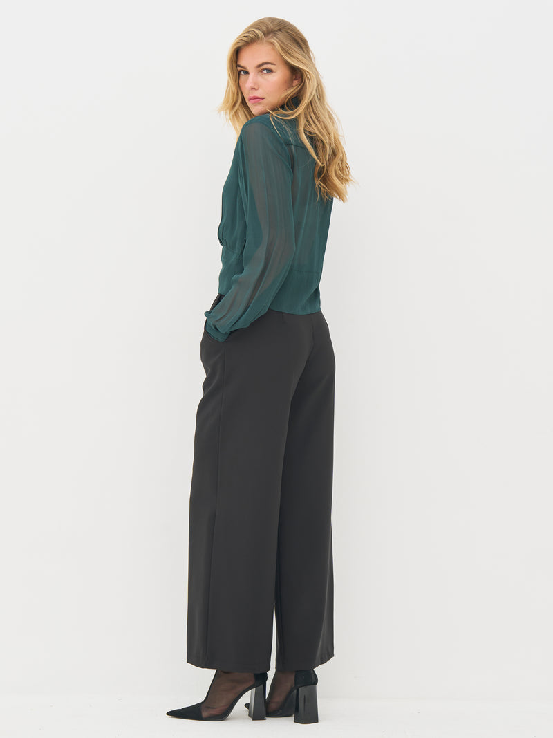 NÜ BILLIE shirt Shirts 355 Petrol green mix