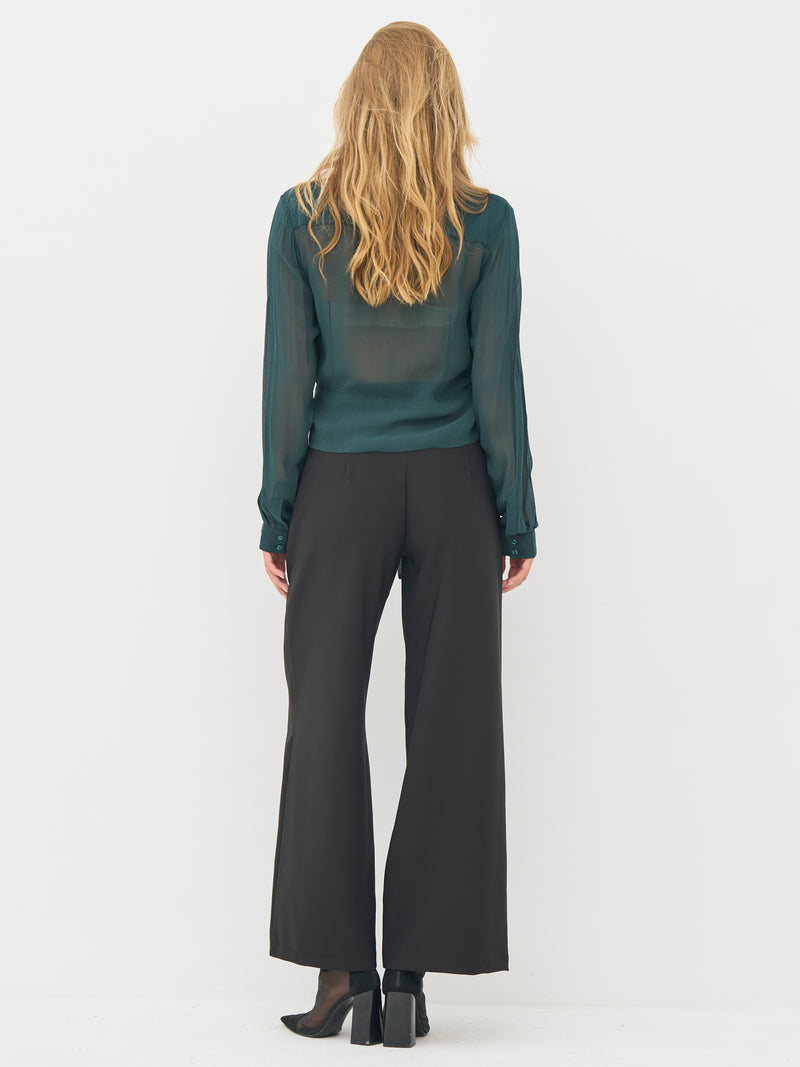 NÜ BILLIE shirt Shirts 355 Petrol green mix