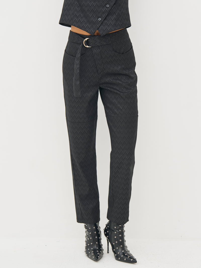 NÜ BINE trousers Trousers Black
