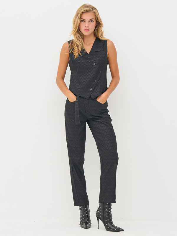 NÜ BINE trousers Trousers Black